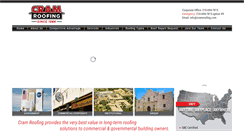 Desktop Screenshot of cramroofing.com